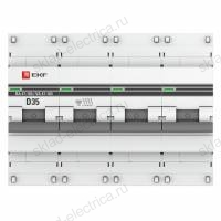 Автоматический выключатель 4P 35А (D) 10kA ВА 47-100 EKF PROxima