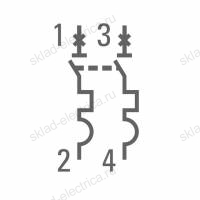 Автоматический выключатель 2P 16А (В) 4,5kA ВА 47-63 EKF PROxima