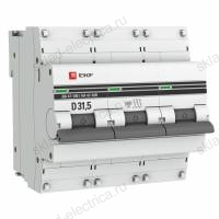 Автоматический выключатель 3P 31,5А (D) 10kA ВА 47-100 EKF PROxima