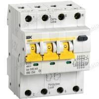 KARAT Автоматический выключатель дифференциального тока АВДТ 34 C25 300мА тип A IEK