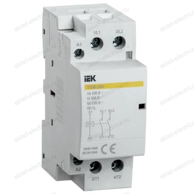 Контактор модульный КМ40-20М AC IEK