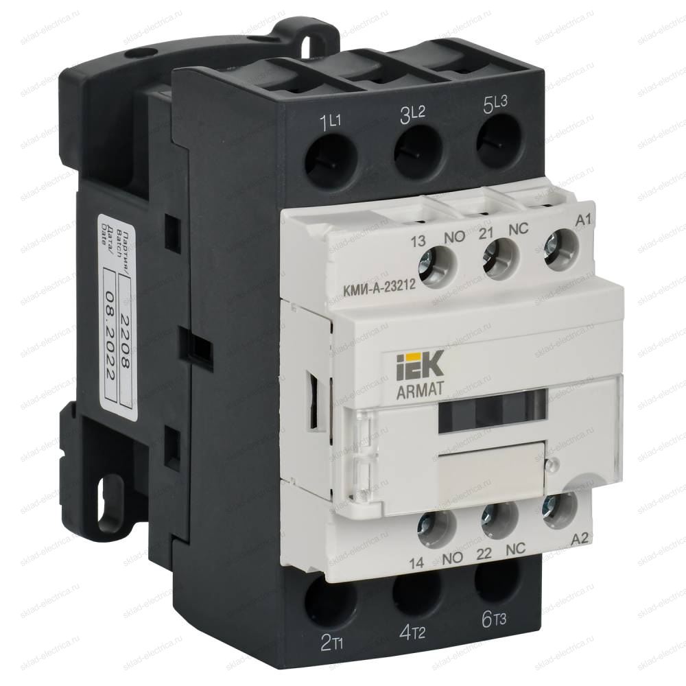 ARMAT Контактор КМИ-А-23212 LC1D 32А 400В/АС3 1NO/1NC IEK