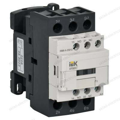 ARMAT Контактор КМИ-А-23212 LC1D 32А 110В/АС3 1NO/1NC IEK