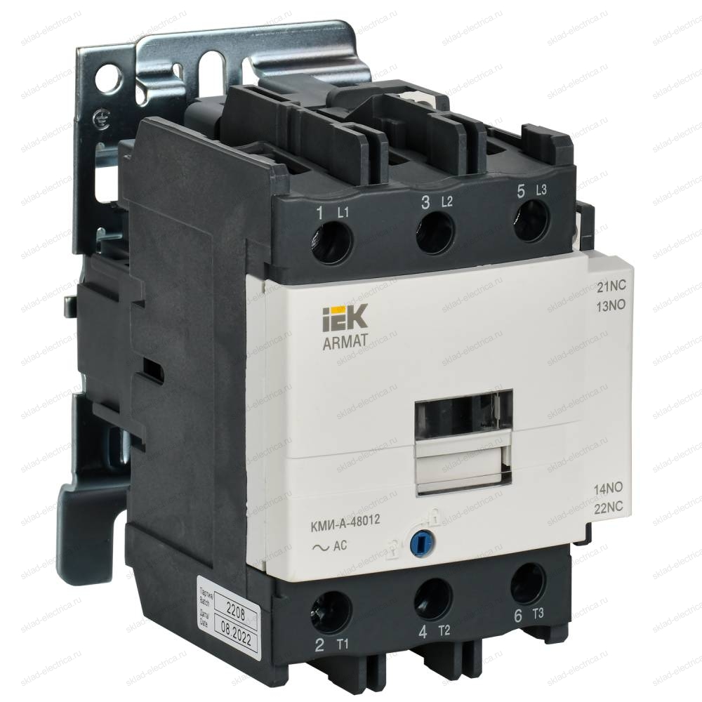 ARMAT Контактор КМИ-А-48012 LC1D 80А 400В/АС3 1NO/1NC IEK