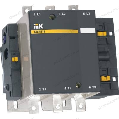 Контактор КТИ-5115 115А 230В/АС3 IEK