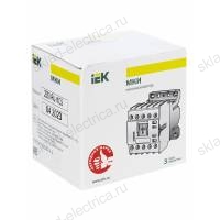 Миниконтактор МКИ-11211 12А 230В/АС3 1NC IEK