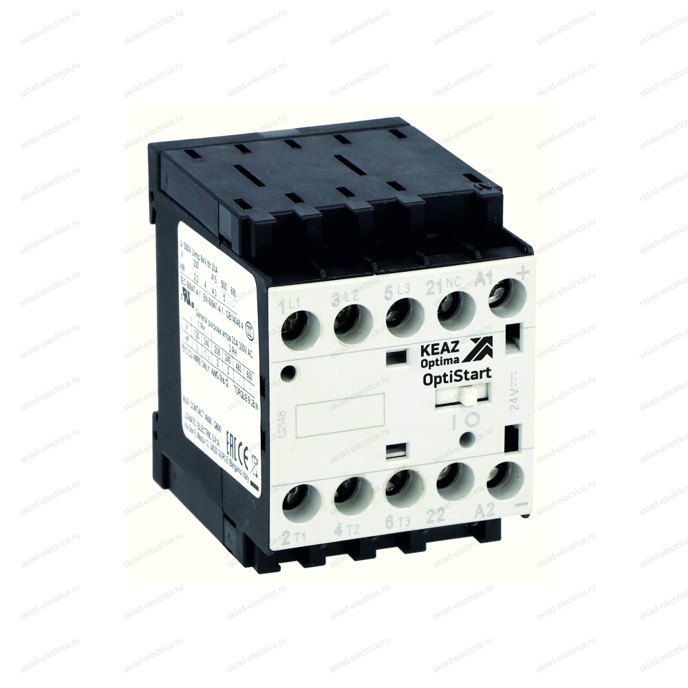 Мини-контактор OptiStart K-M-09-40-00-A110-P с выводами под пайку