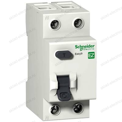 Выключатель дифференциальный двухполюсный (УЗО) 25А 30мА АС Schneider Electric