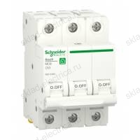 Автоматический выключатель Schneider Electric Resi9 3P 63А (C) 6кА, R9F12363