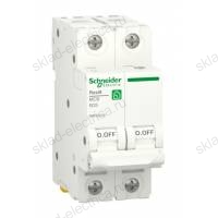 Автоматический выключатель Schneider Electric Resi9 2P 25А (B) 6кА, R9F02225