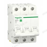 Автоматический выключатель Schneider Electric Resi9 3P 16А (B) 6кА, R9F02316