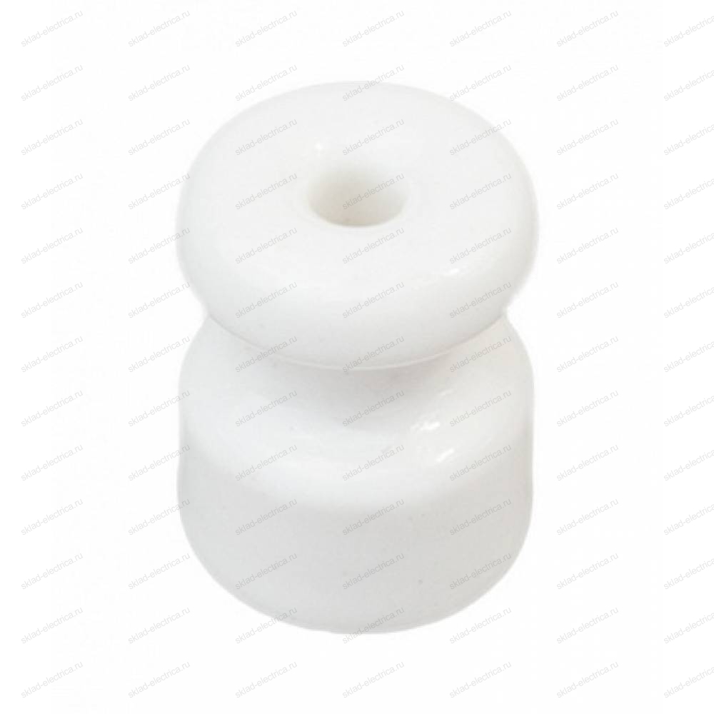 Изолятор керамический белый (50шт/уп)