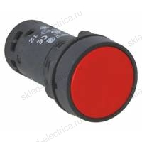 Кнопка Schneider Electric XB7NA45 c возвратом НО+НЗ 22мм красная