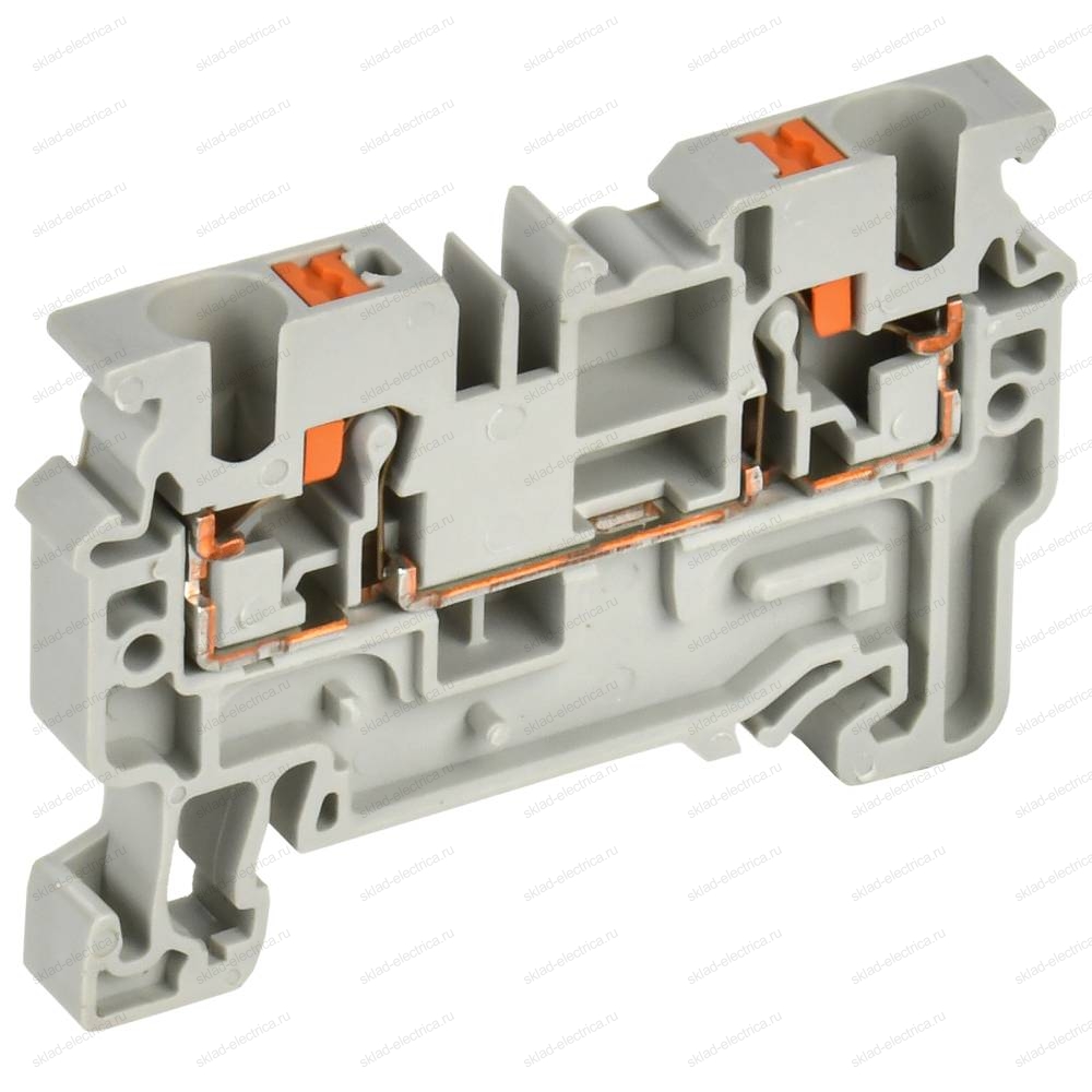 Колодка клеммная CP 4мм2 серая IEK