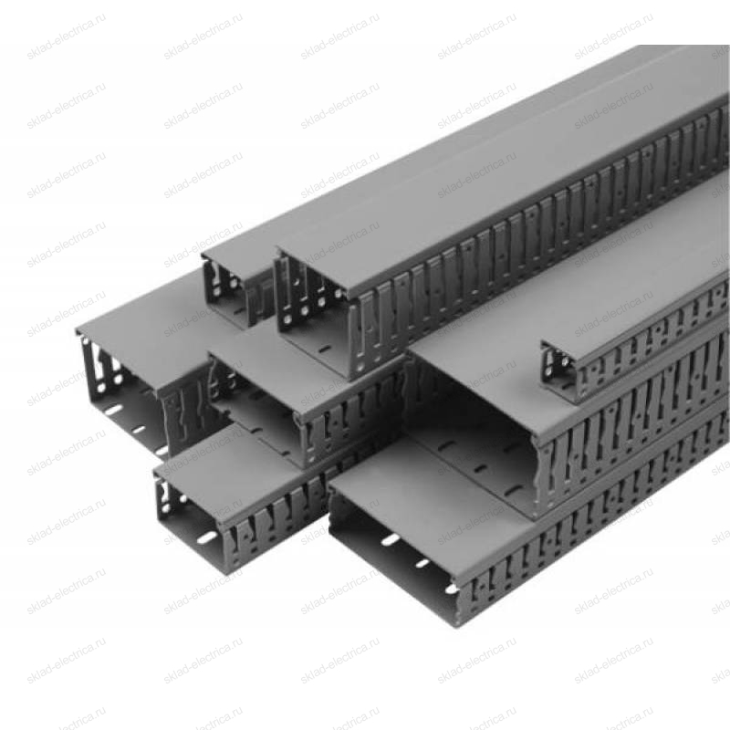 Перфорированный кабельный короб 40х40