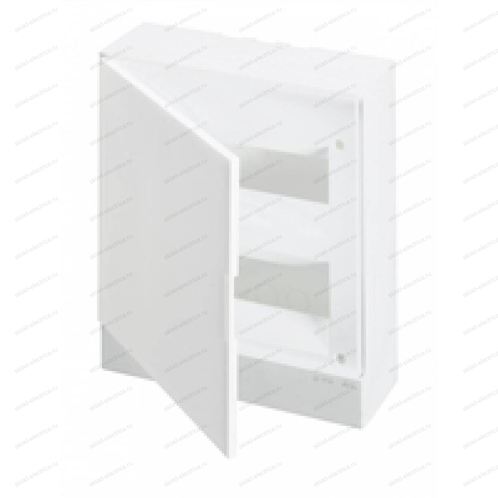 Щит АВВ распределительный навесной 24 мод. пластиковый белая дверца (с клеммными блоками) BEW401224