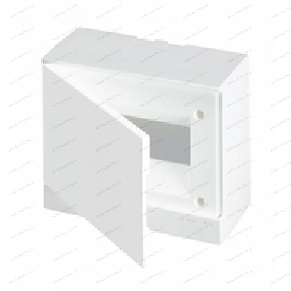 Щит АВВ распределительный навесной 8 мод. пластиковый белая дверца (с клеммными блоками) BEW401208