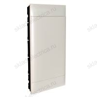 Пластиковый щиток 48 модулей Legrand Practiboх S встраиваемый (в сплошные стены,бетон,кирпич) белая дверца 4х12м. 135544
