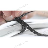 Многоразовая кабельная стяжка Schneider Electric RAPSTRAP 10х300мм черная (упак.24шт)