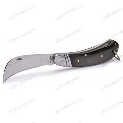 Нож монтерский большой складной с изогнутым лезвием НМ-06 (КВТ)