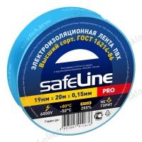 Изолента синяя Safeline 19 мм 20 м