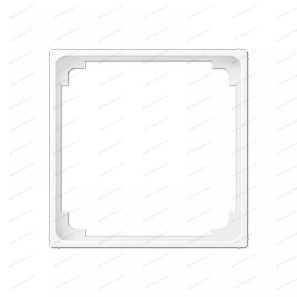 JUNG A Flow/A 550 Белый матовый Промежуточная рамка на платы 50х50