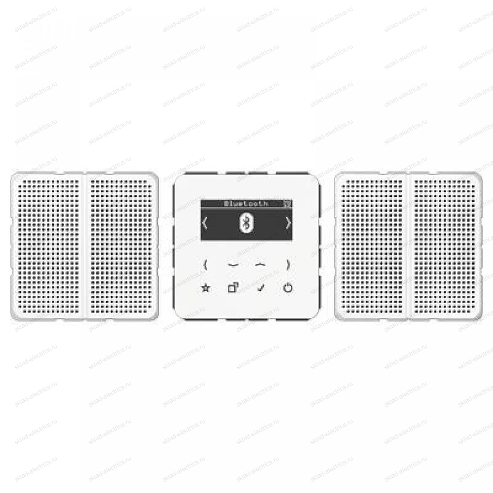 JUNG Смарт радио DAB+ Bluetooth, стерео белый