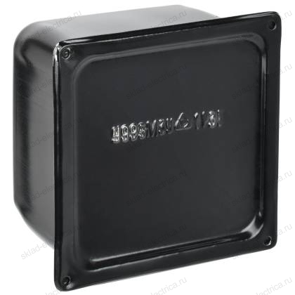 Коробка протяжная металлическая У-994 110х110х80мм IP31 грунтованная без уплотнителя IEK