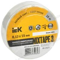 MIXTAPE 3 Изолента 0,13х15мм белая 10м IEK