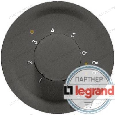 Терморегулятор для теплых полов Legrand Celiane графит 64998+67405+80251