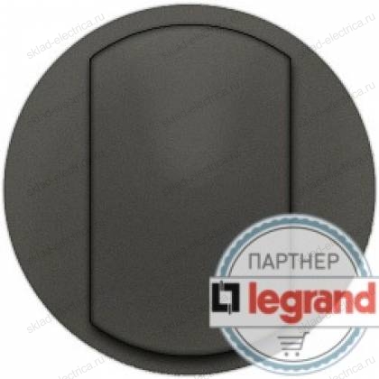 Переключатель кнопочный Legrand Celiane графит 67901+67031+80251