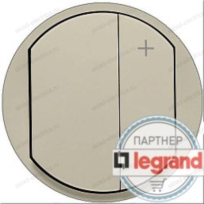 Светорегулятор кнопочный Legrand Celiane 400Вт слоновая кость 66250+67084+80251