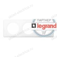Рамка трехместная Legrand Celiane, белый глянец 066633