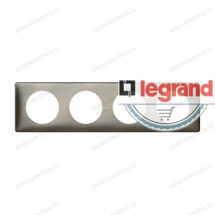 Рамка четырехместная Legrand Celiane вольфрам 068974
