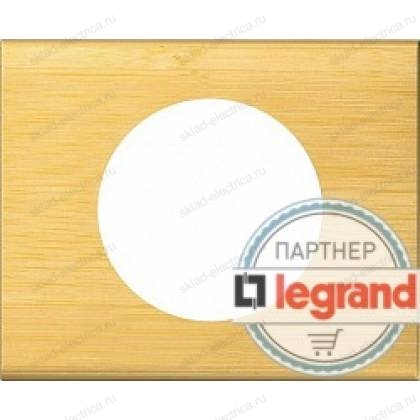 Рамка одноместная Legrand Celiane дерево бамбук 069241