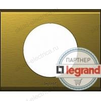 Рамка одноместная Legrand Celiane золото металл 069131