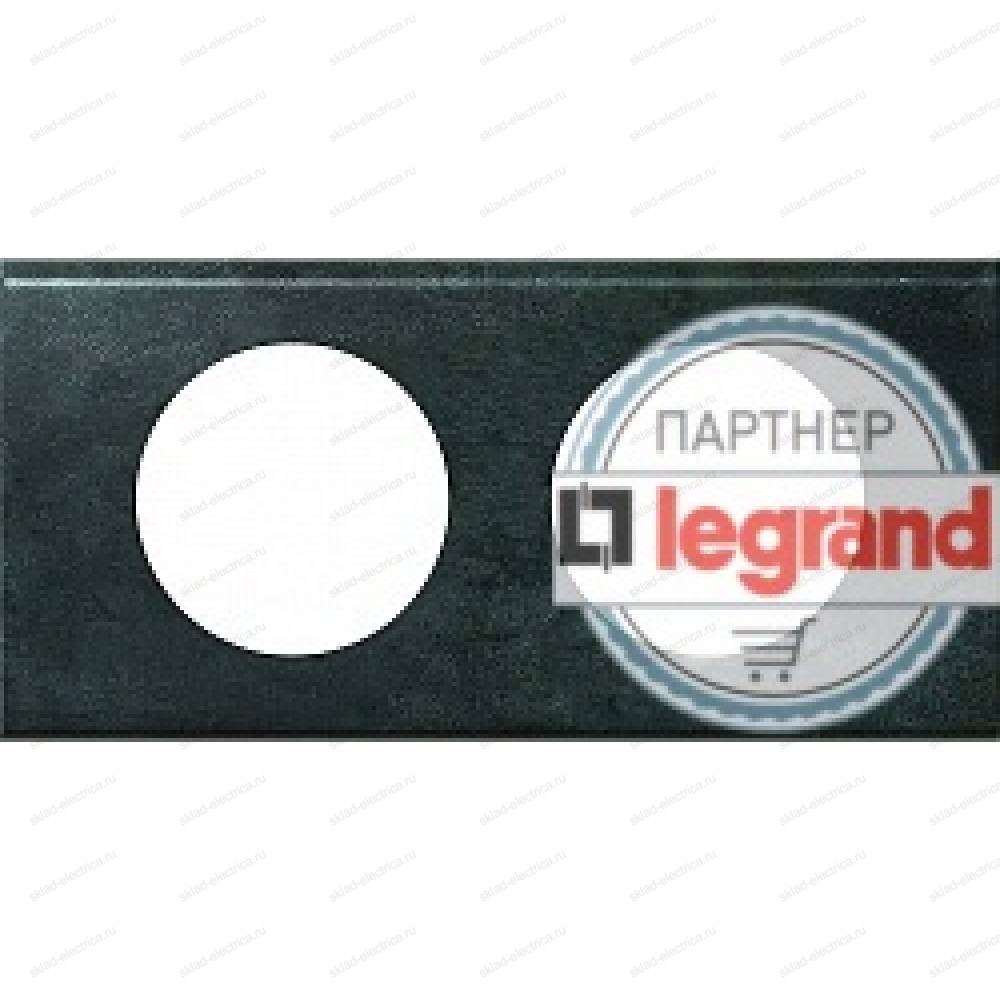 Рамка двухместная Legrand Celiane металл патина медь 069272