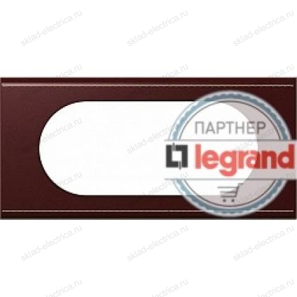 Рамка 4/5 модулей Legrand Celiane кожа классик 069295