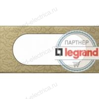Рамка 4/5 модулей Legrand Celiane текстиль орнамент 069415