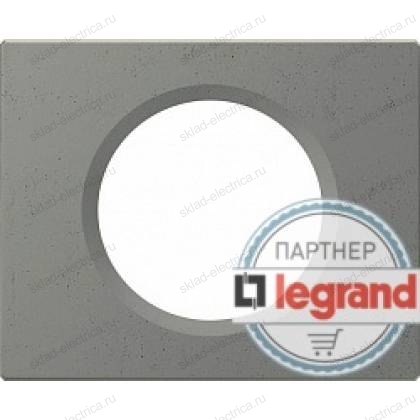 Рамка одноместная Legrand Celiane Арт-Бетон 069141