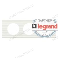 Рамка трехместная Legrand Celiane Corian белый рельеф 069013