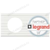 Рамка двухместная Legrand Celiane Corian белый рельеф 069012