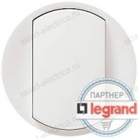 Светорегулятор кнопочный Legrand Celiane 600Вт белый 68031+67082+80251