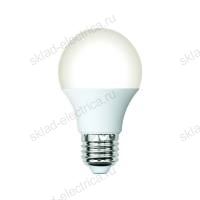 LED-A60-5W/4000K/E27/FR/SLS Лампа светодиодная. Форма "A", матовая. Белый свет (4000K). ТМ Volpe