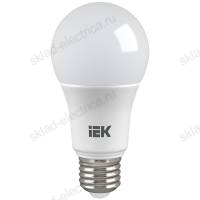 Лампа светодиодная A60 груша 8Вт 12-24В 4000К E27 IEK