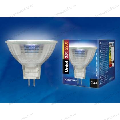 JCDR-35/GU5.3 Лампа галогенная Картонная упаковка