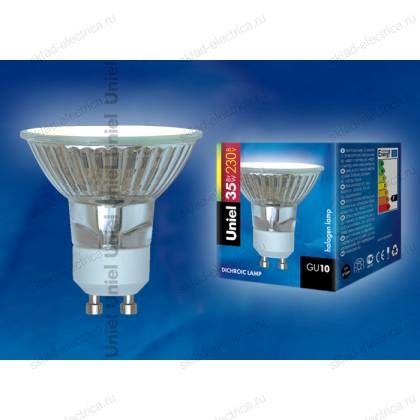 JCDR-35/GU10 Лампа галогенная Картонная упаковка
