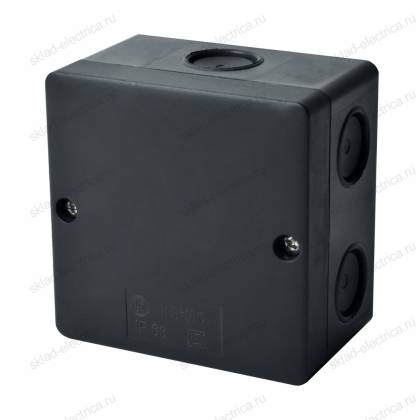Коробка распределительная KSK 80 UV HF (FA) для О/П черная 80x80x55мм IP66 Kopos