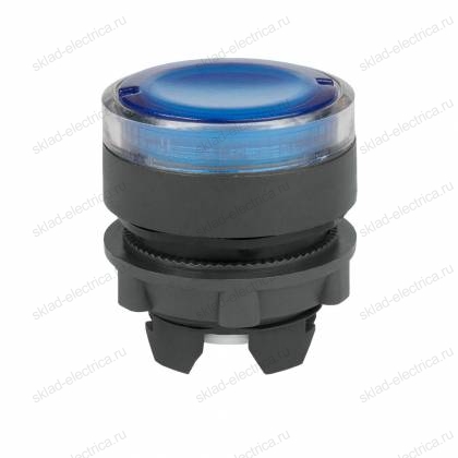 Головка кнопки OptiSignal D22 A5-PL-6 с подсветкой синяя пластик ZB5AW363