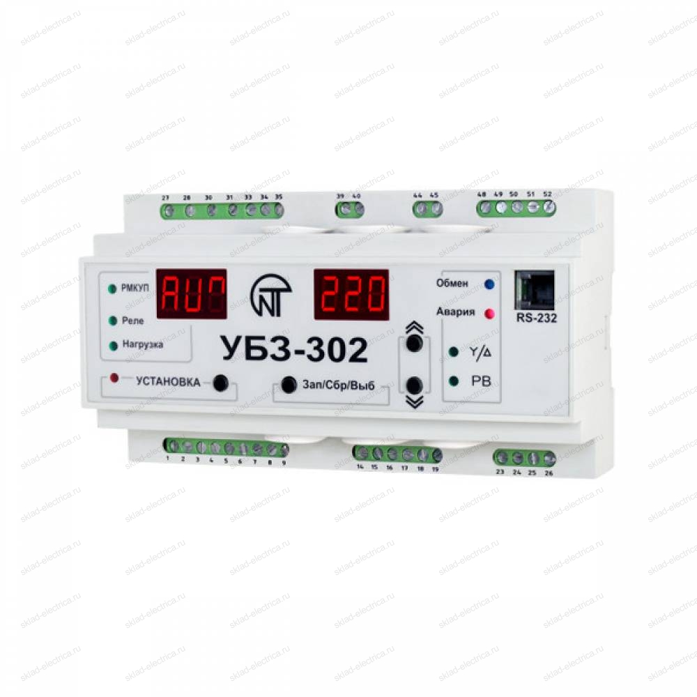 Купить Универсальный блок защиты УБЗ-302 45мм Новатек в Москве по цене 10  400.00 руб. — Склад Электрика
